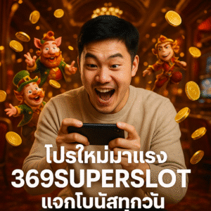 สมัคร 369SUPERSLOT รับโบนัสแรกเข้าฟรี